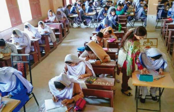 Schedule of Matric Exams Issued for Students in Karachi