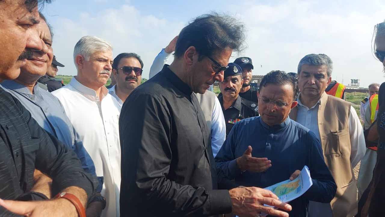 Imran Khan attends the JIT hearing in the terrorism case