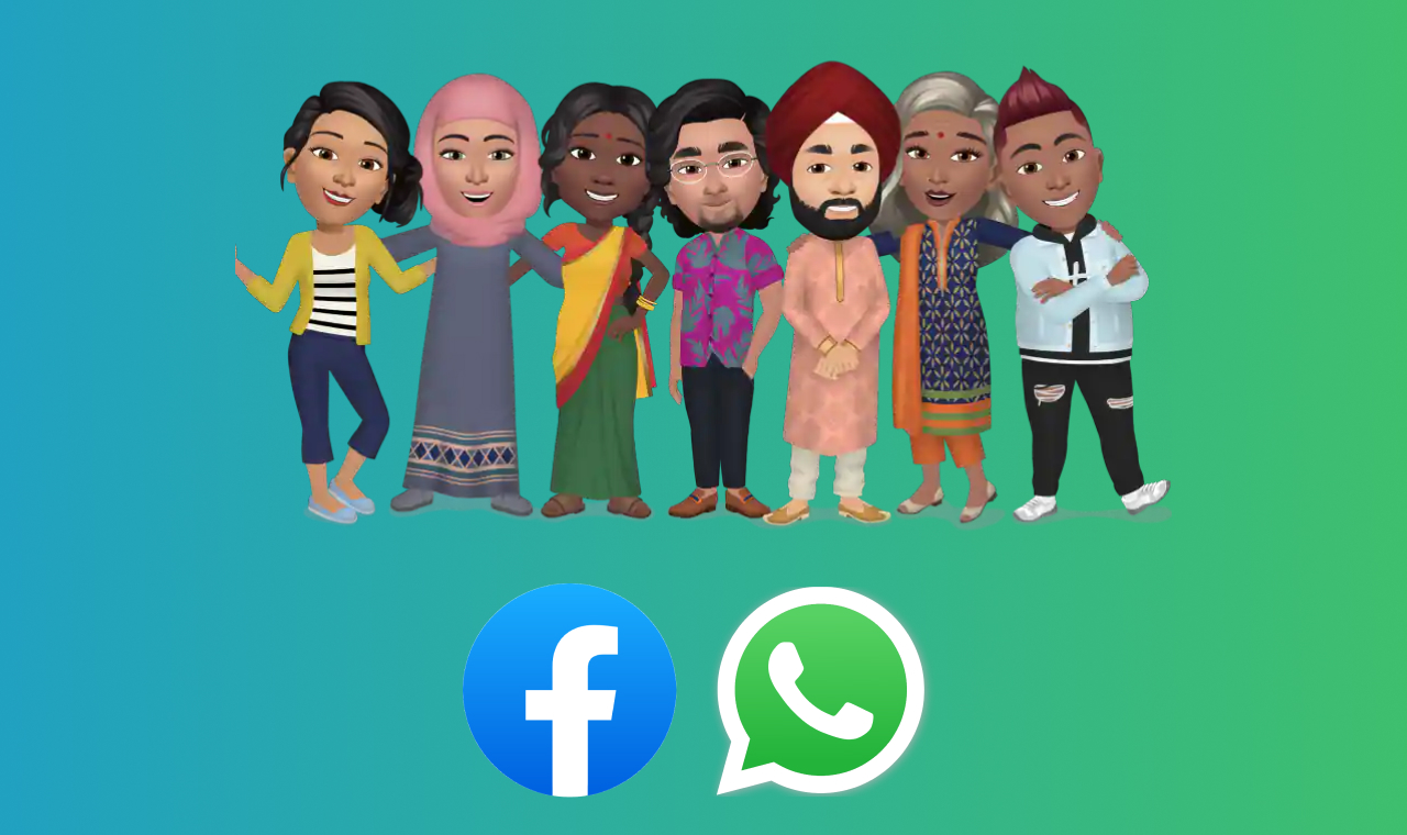 Facebook Bitmoji avatars now avalaible on WhatsApp