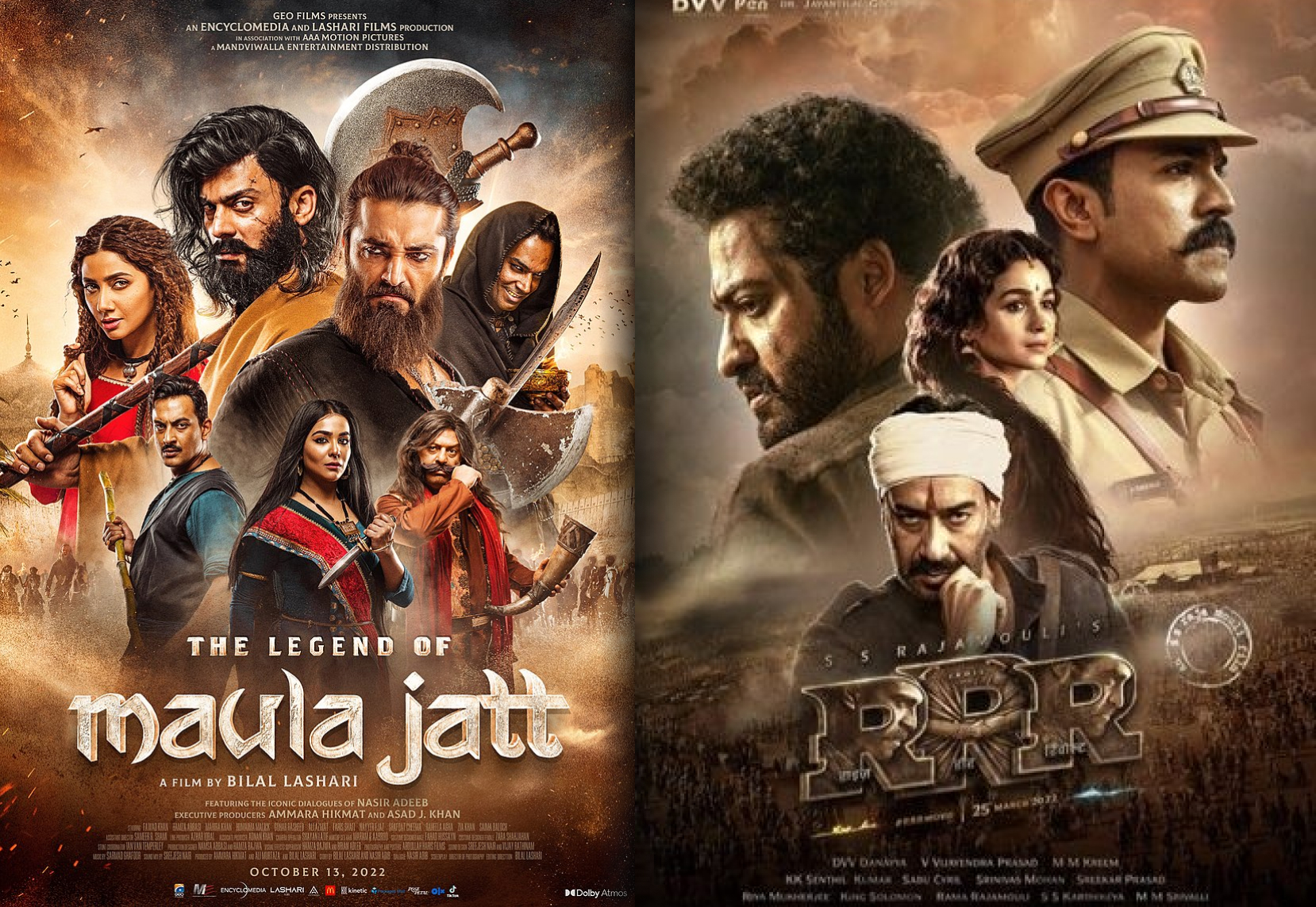 Legend of Maula Jatt Outgrossed RRR Lifetime Business in 17 Days in UK