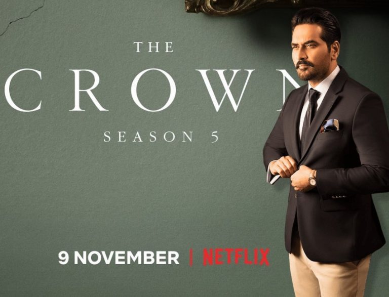 Humayun Saeed Looks Smart at The Crown Launch in London on Netflix