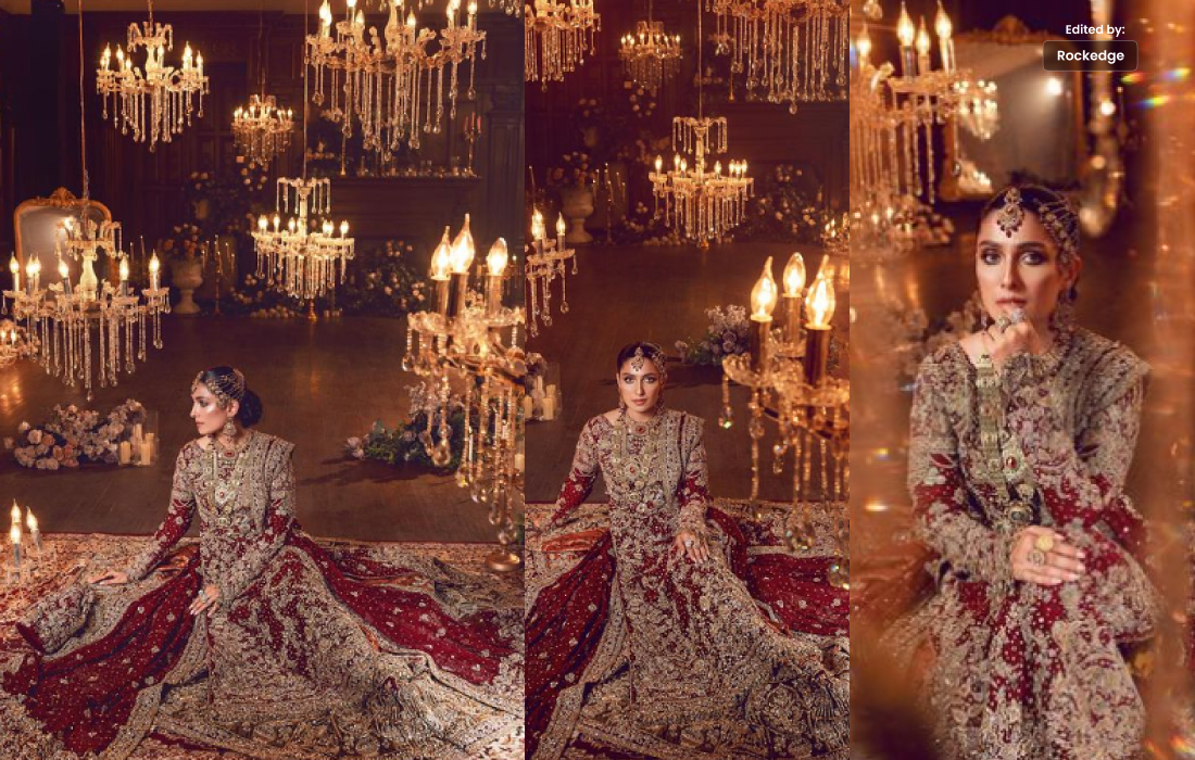 Ayeza Khan Looks Stunning in a New Bridal Photoshoot