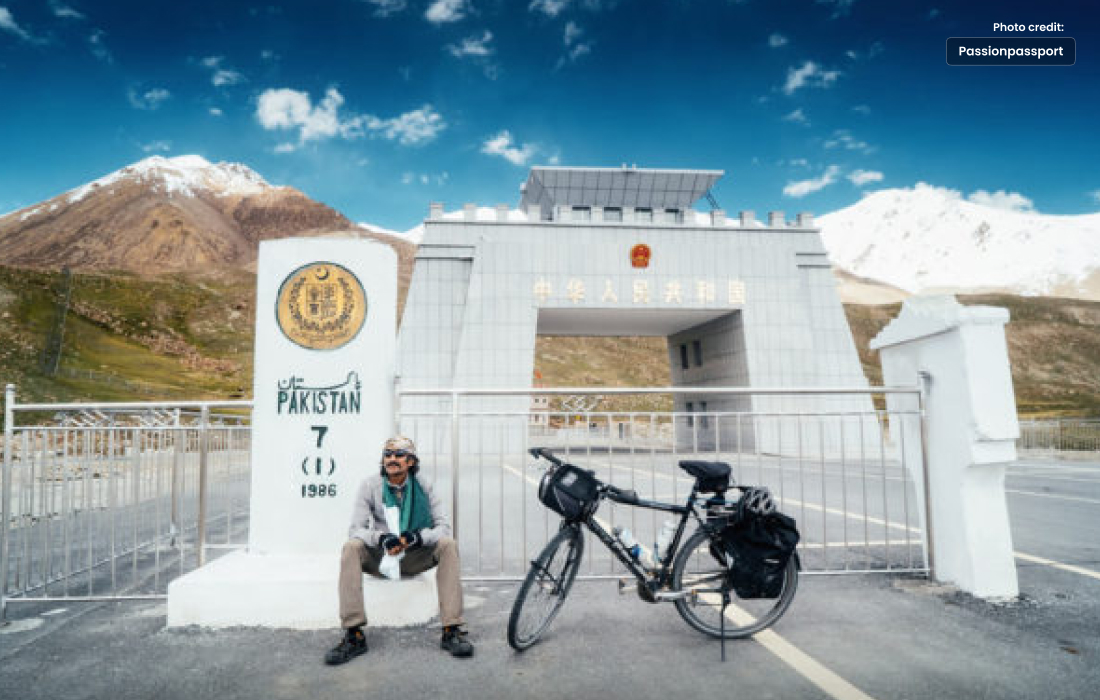 Kamran On a Cycle from Germany to Pakistan and Beyond