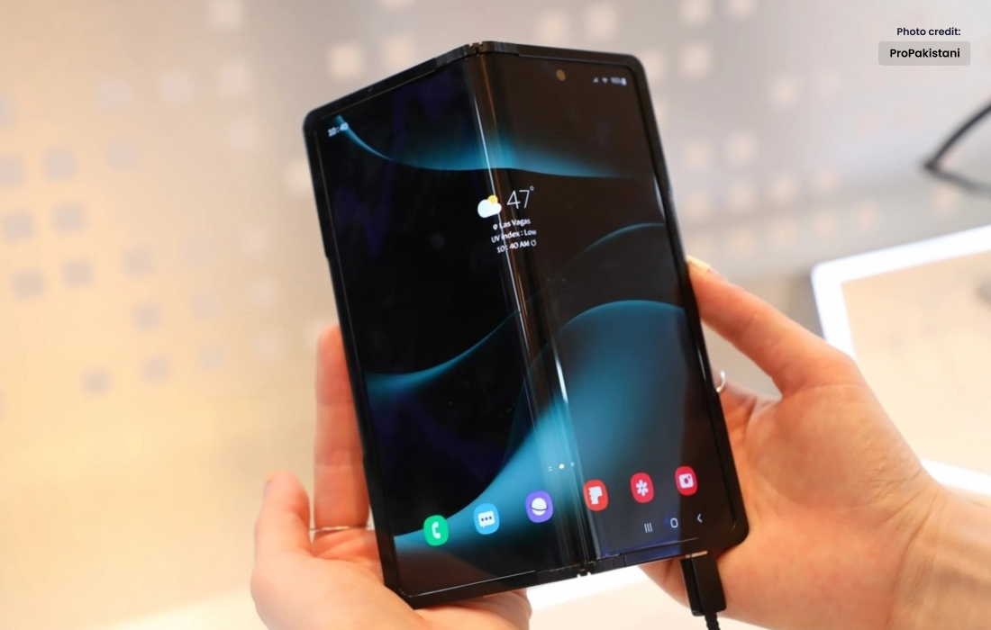 Samsung Presented a New 360 Degrees Foldable Screen