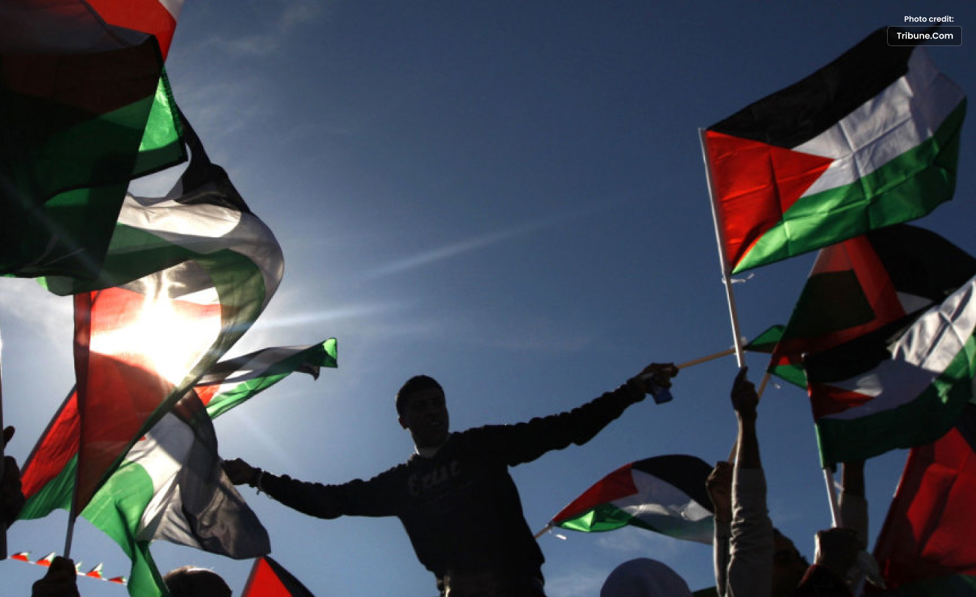 Palestinian Flag is Deemed a Sign of _terrorism_ by an Israeli Minister
