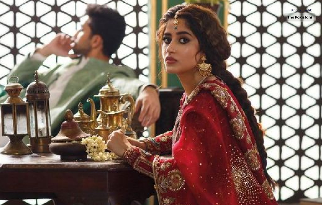 Sajal Aly is a Vision to Perceive as a Vintage Bride