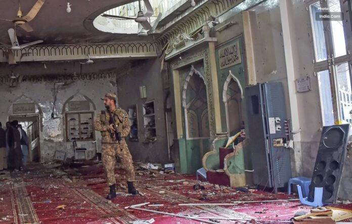 Suicide Blast in Peshawar Mosque, More than 50 Injured