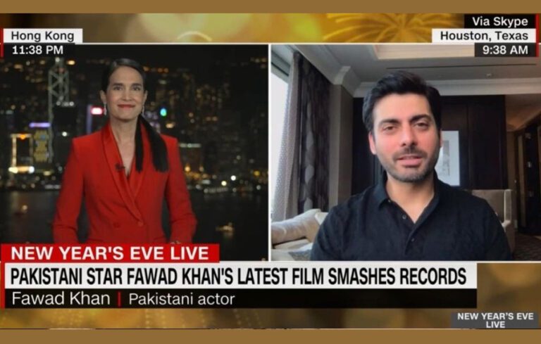 What led Fawad Khan to have an exclusive interview with CNN?