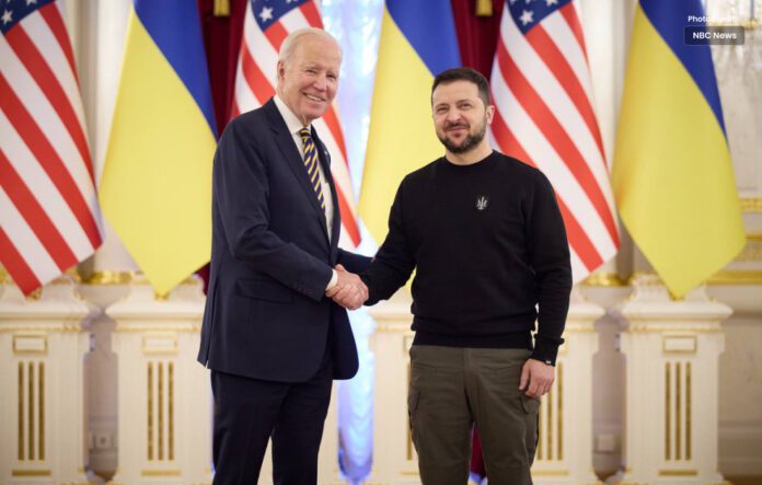 Joe Biden in Ukraine On Unexpected Visit to Kyiv
