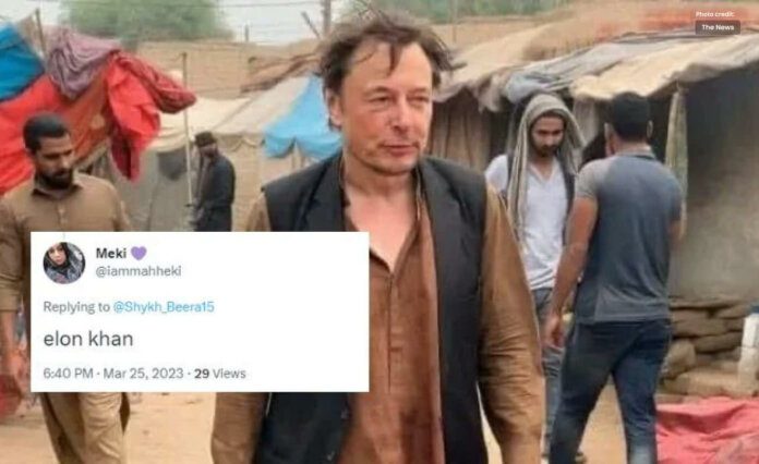 Elon Musk as Elon Khan Spotted in Pakistan