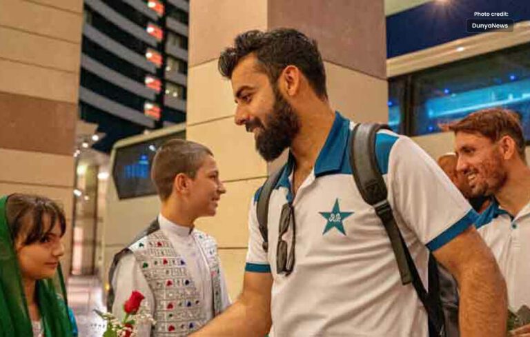 Pakistan Team Reaches Dubai for T20 Series Against Afghanistan