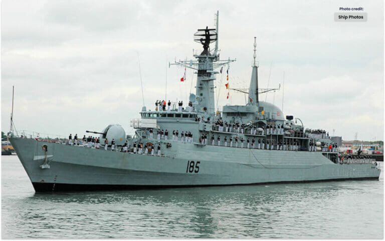 Destructive Weapons are Ready Ships Equipped Set to Join Pakistan Navy