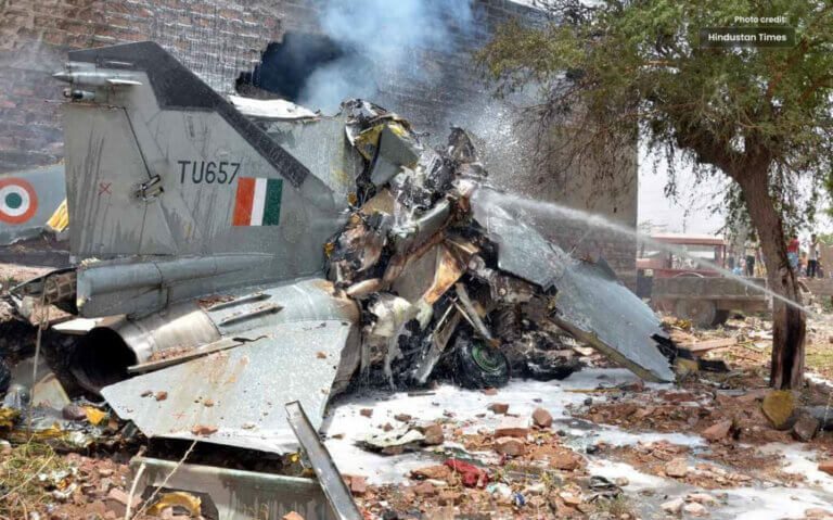 Another MiG-21 aircraft of India destroyed