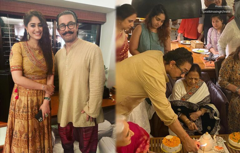 Aamir Khan Celebrates His Mother’s 89th Birthday