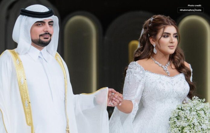 UAE Royal Wedding: Sheikha Mahra Shares their Wedding Images