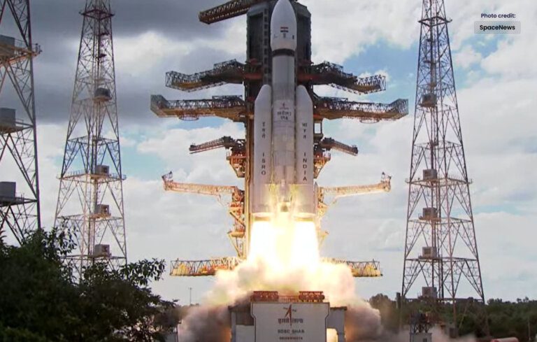 India launches Chandrayaan-3 rocket