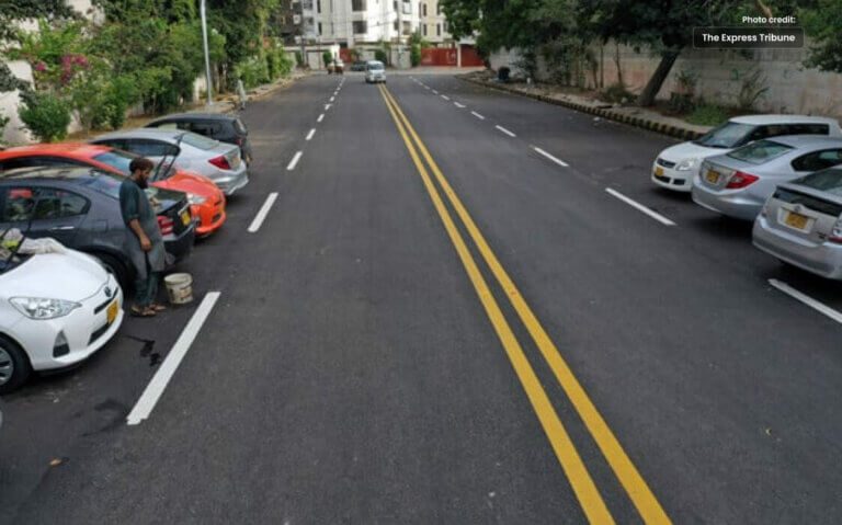 Karachi Receives Its First Recycled Plastic Road