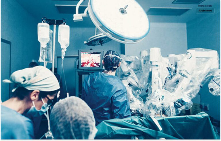 A robot implanted a chip in a patient’s brain in Saudi Arabia