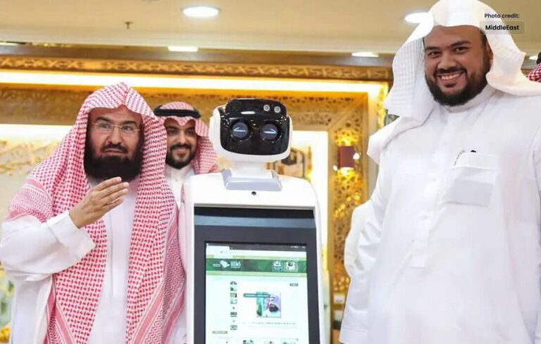 AI-Powered Guidance Robot to Assist Pilgrims at Grand Mosque