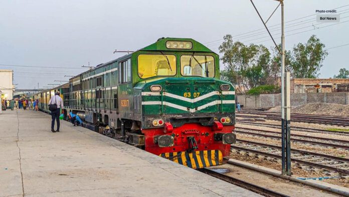 After Railway Track Restoration, Train Service Resumed
