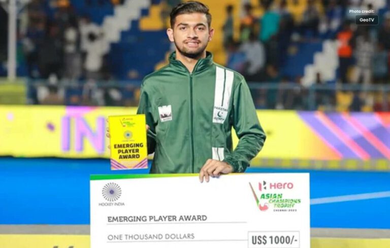 Hanan Shahid Wins AHF’s Emerging Player Award