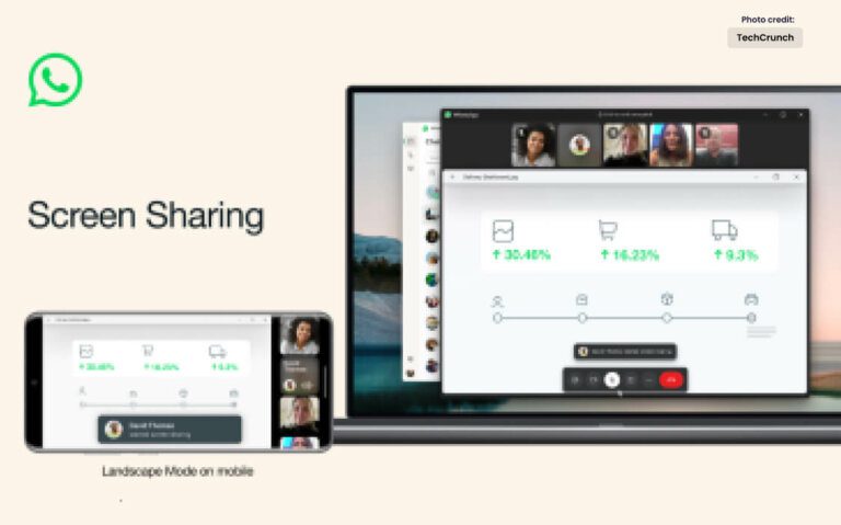 Meta Introduced Screen Sharing Feature in WhatsApp