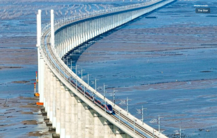 China Launches First Cross-Sea Bullet Train Line