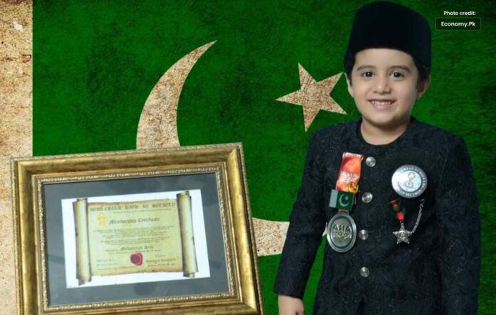 Pakistani Little Boy with Higher IQ than Einstein