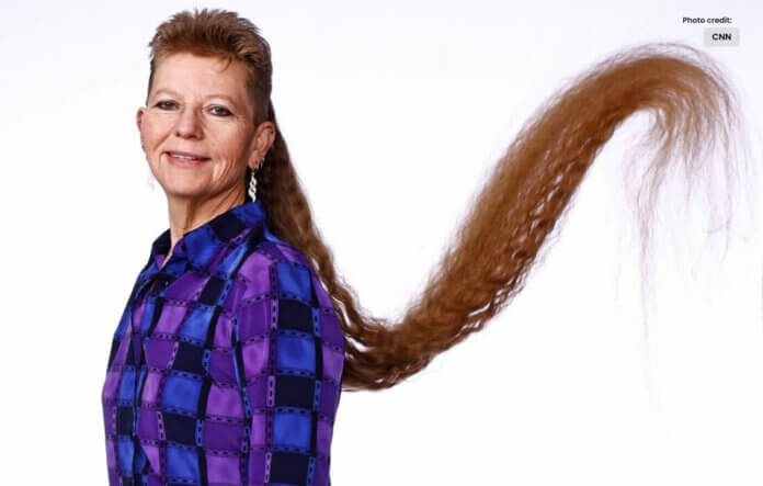 US Woman Sets Record for World's Longest Female Mullet