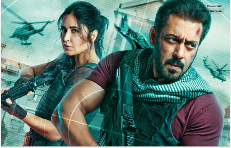 Indian star Salman Khan shared the poster of Tiger 3