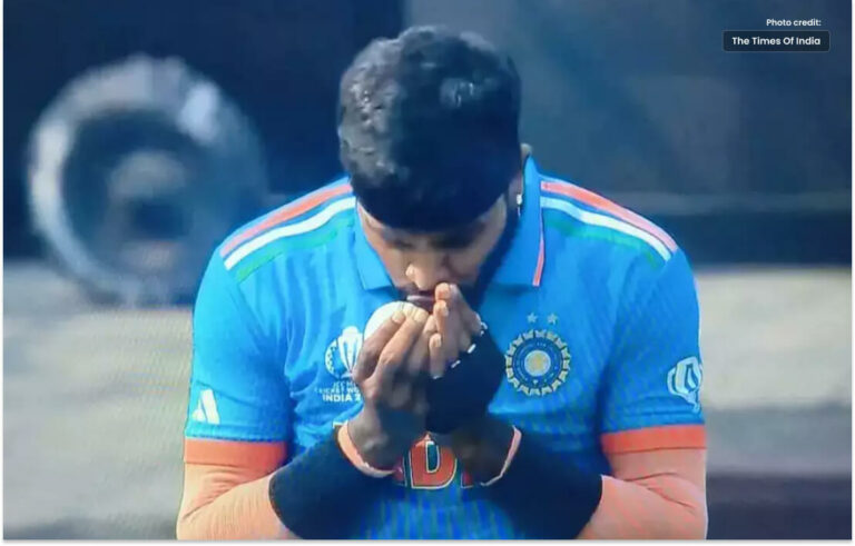 What did Pandya blow on the ball? The secret is revealed