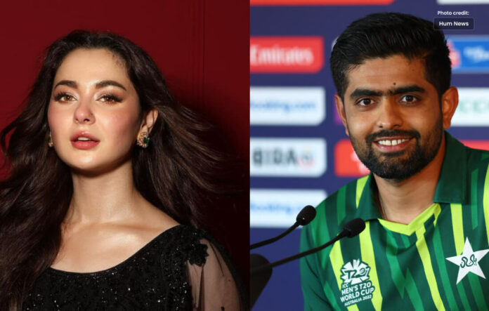 Hania Aamir addresses fan speculation about becoming Babar Azam's sister-in-law.