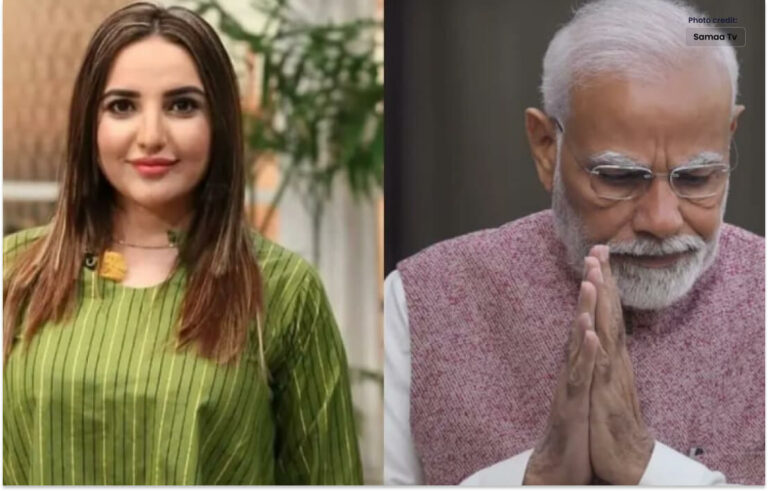 Hareem Shah’s sarcasm on Narendra Modi