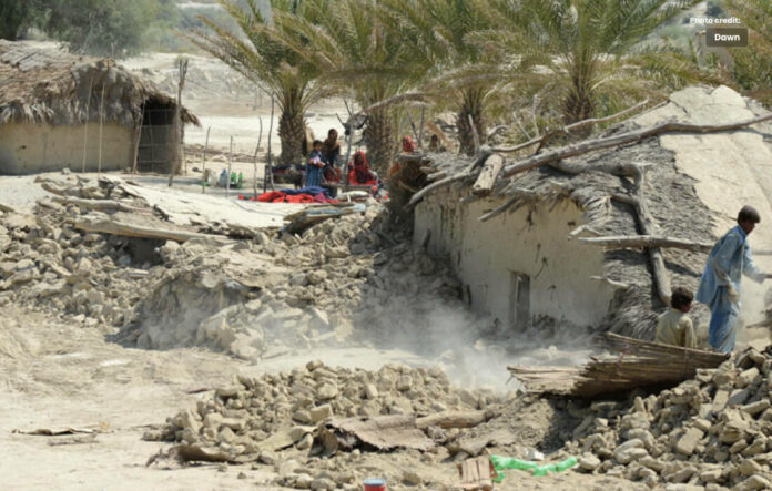Khuzdar Faces a Magnitude 5.5 Earthquake that Damages Multiple Homes