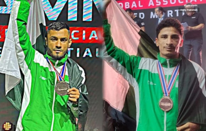 Pakistan Clinches Two Bronze Medals in World MMA Championship 2023