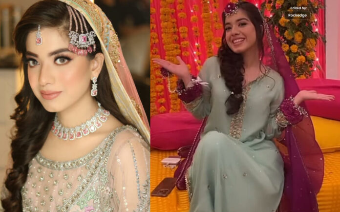 Actress Arisha Razi khan Wedding Ceremony Starts