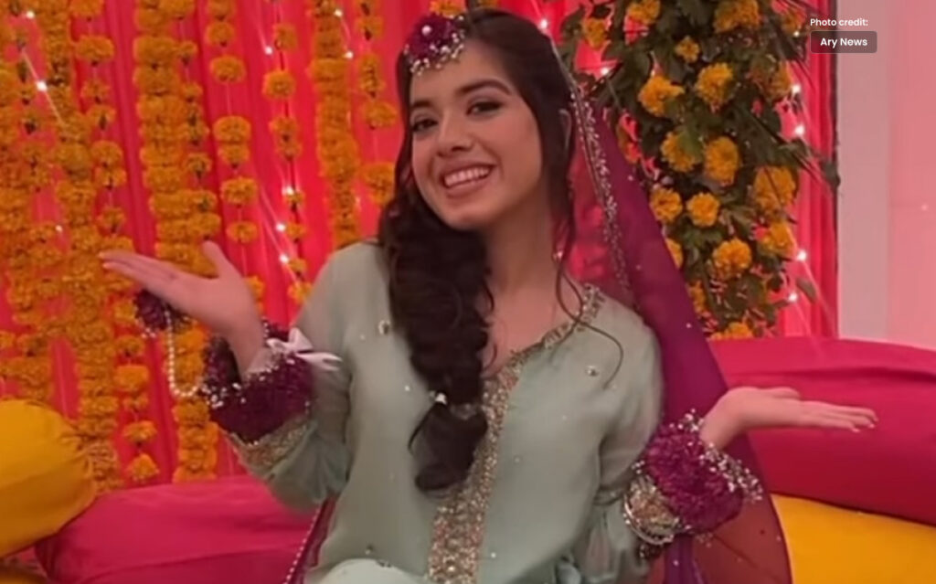 Actress Arisha Razi khan Wedding Ceremony Starts