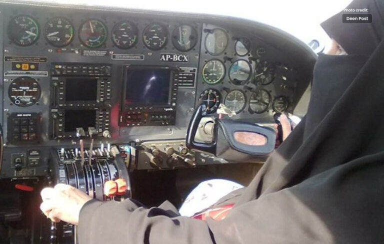 Dr. Shahnaz of Pakistan Becomes the World’s First Hijabi Female Pilot