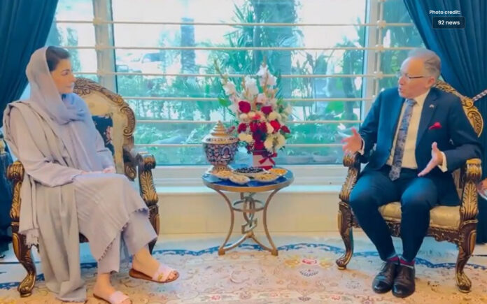 Australian High Commissioner Meets with PML-N Maryam Nawaz