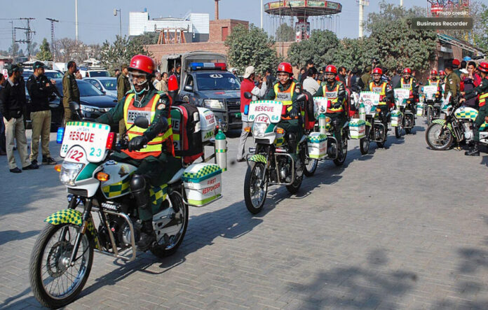 Motorcycle Ambulance Service Introduced for the First Time in Sindh