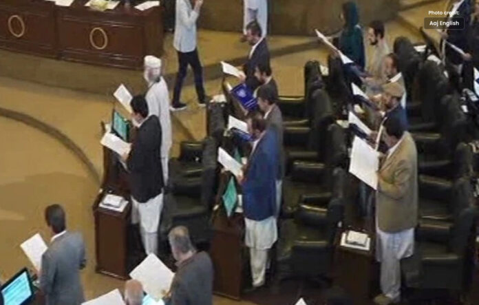 Newly Elected Members of KPK Assembly took Oath