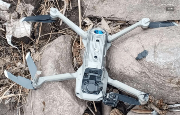 Pakistan Army Shot down an Indian Spy Drone on LoC