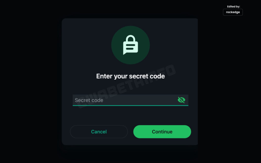 WhatsApp will Introduce a Secret Code for Private Chats
