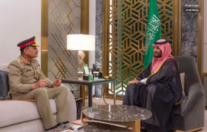 Army Chief Asim Munir Meets Saudi Prince Mohammed bin Salman