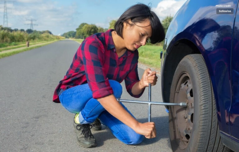 How To Easily And Quickly Change Your Tire Alone: 12 Steps