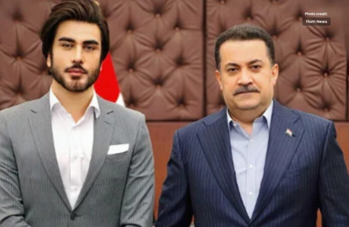 Actor Imran Abbas Met with Iraqi PM MUhammed Shia Al-Sudani